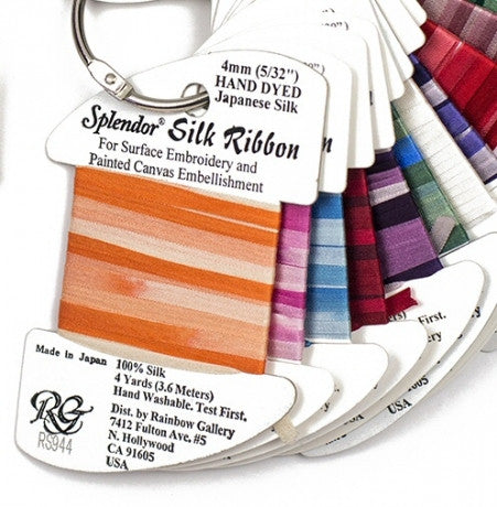 Splendor 4mm Silk Ribbon (Multi) - Needlepoint Joint