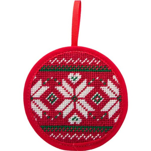 Stitch-ups 7030 Fair Isle Red