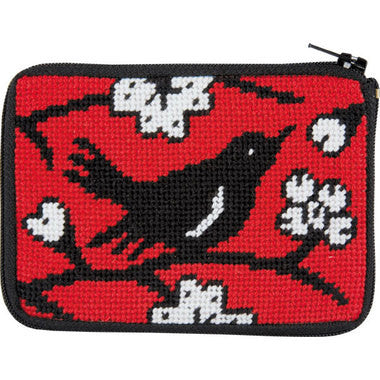Alice Peterson Stitch & Zip 14 Mesh Coin Purse