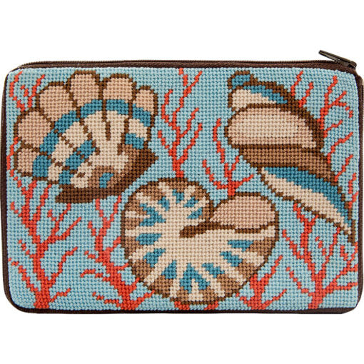 Stitch & Zip Needlepoint Purse