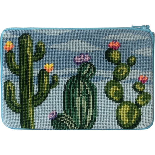 Stitch & Zip Needlepoint Purse