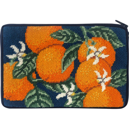 Stitch & Zip Needlepoint Purse