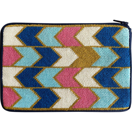 Stitch & Zip Needlepoint Purse