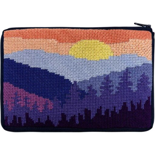 Stitch & Zip Needlepoint Purse