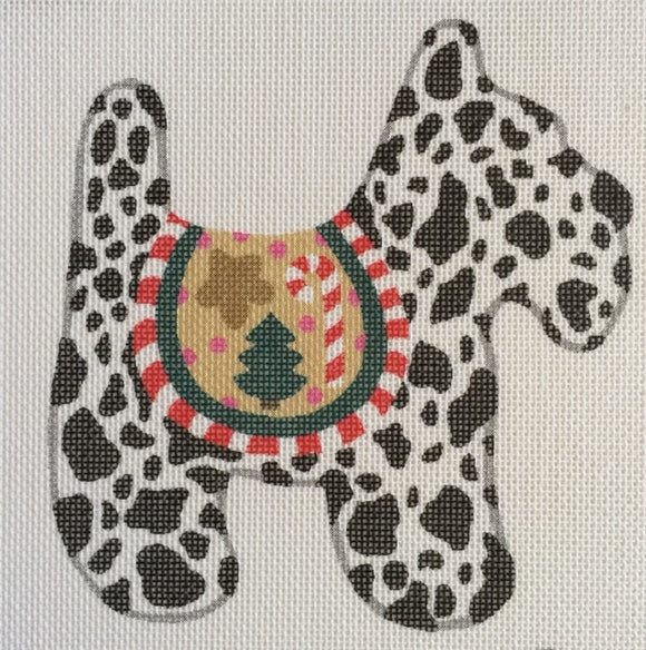 Seeing Spots Dog Ornament