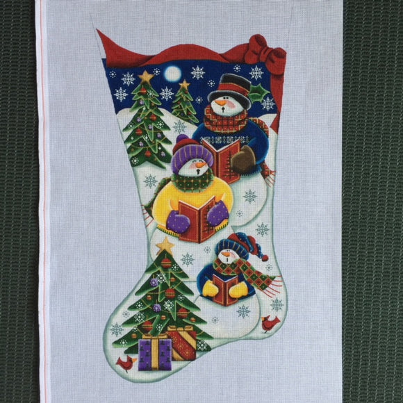 Singing Snowman Stocking (1325)