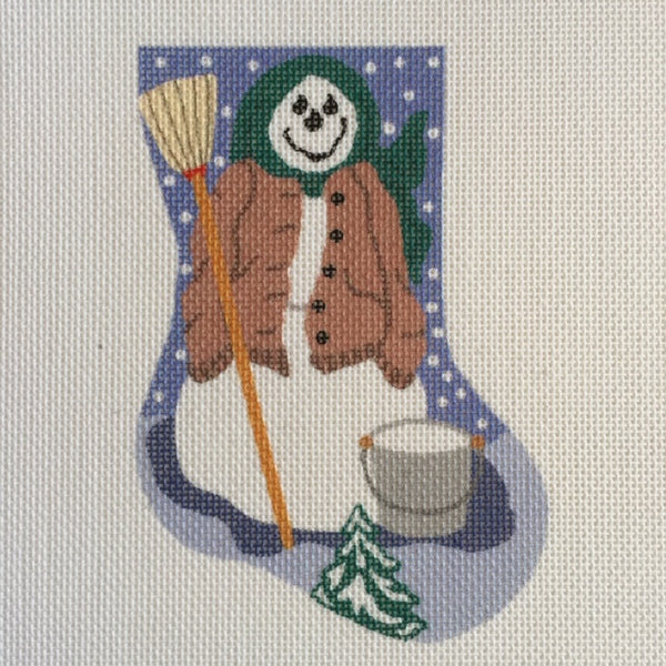 Snow Bucket Mini Stocking