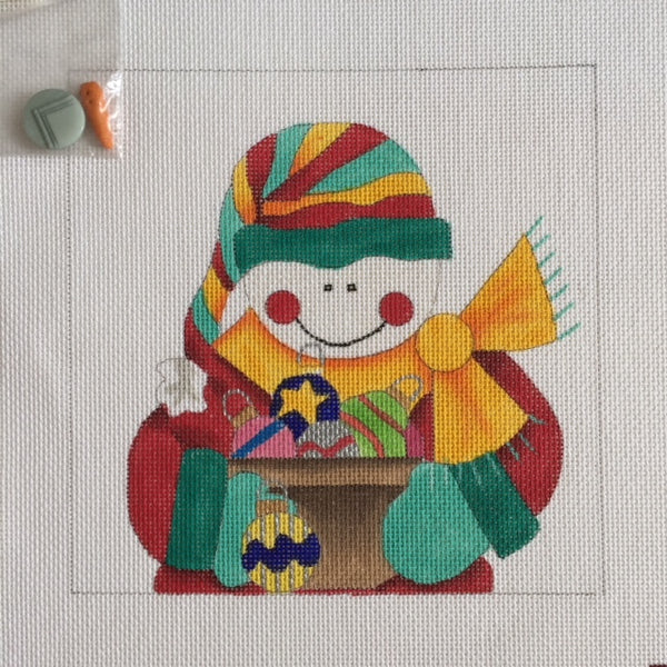 Snowman Sq. Ornaments (N-S-108-F)