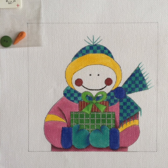 Snowman Square Presents (N-S-108C)