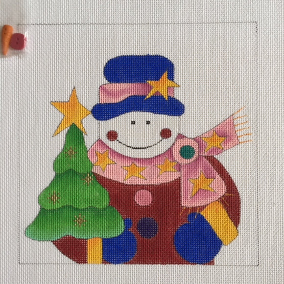 Snowman Square Tree (N-S-108H)