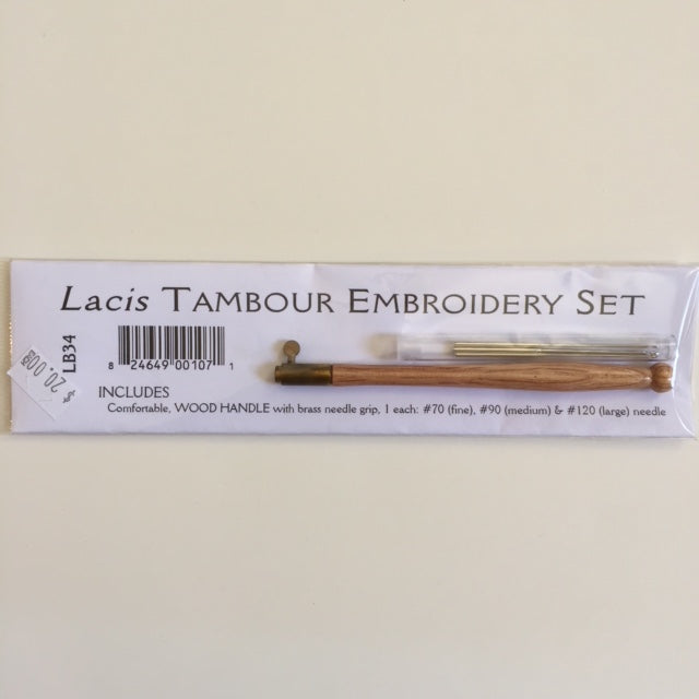 Lacis Tambour Embroidery Set - Needlepoint Joint