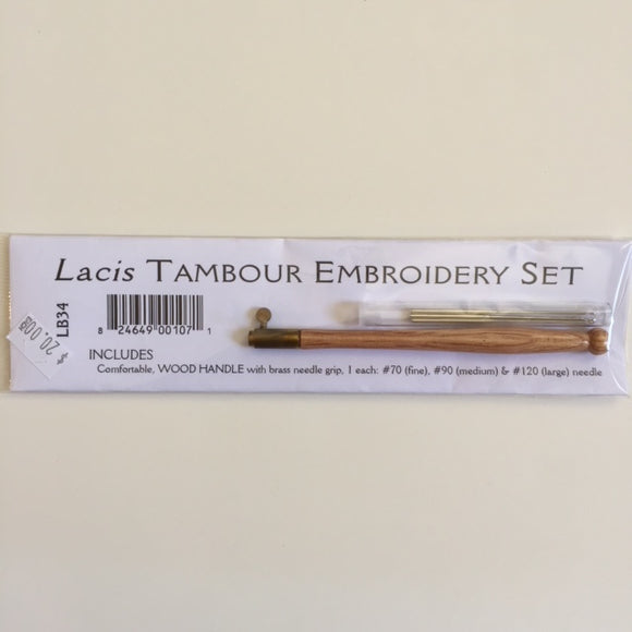 Lacis Tambour Embroidery Set