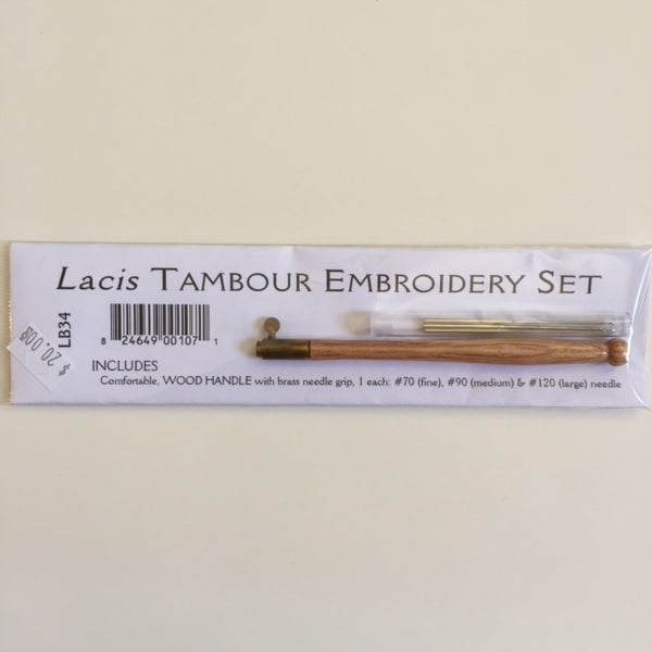Lacis Tambour Embroidery Set