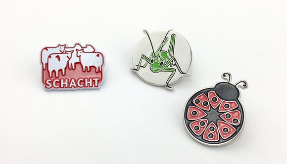 Schacht Enamel Pins