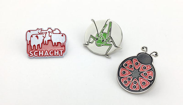 Schacht Enamel Pins