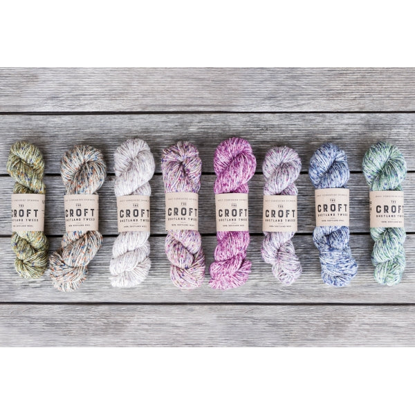 The Croft Shetland Tweed Aran