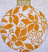 Teri's Gold Reflection Ornament (WG12225)