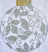 Teri's Silver Reflection Ornament (WG12226)