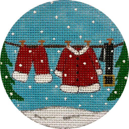 Santa Claus Clothesline Ornament (X388)