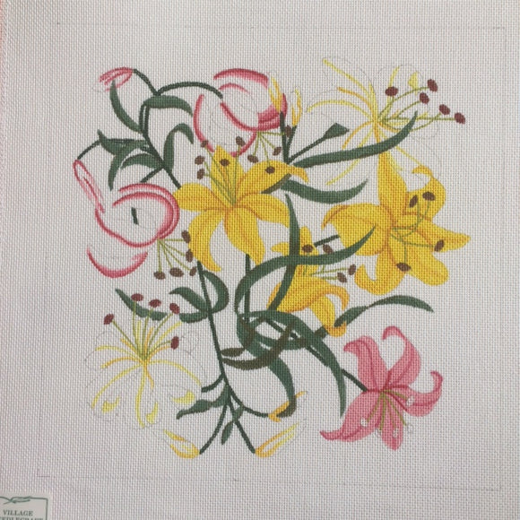 Yellow Lilies