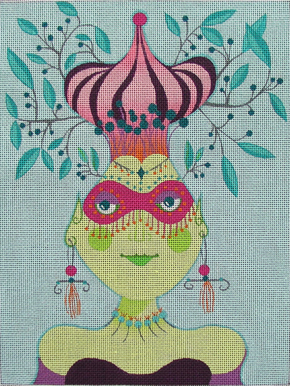 Martian Masquerade Turban (ZE-541)