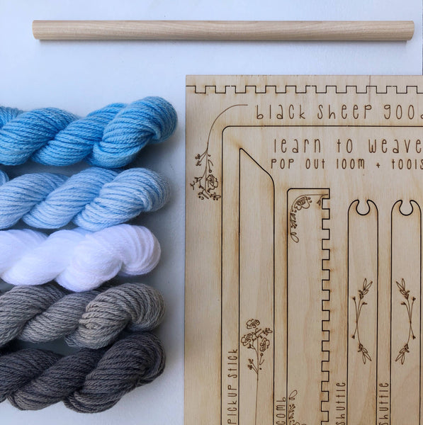 DIY Tapestry Weaving Kit - Cloud
