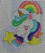 Unicorn Fantasy Mini Sock (ab470)