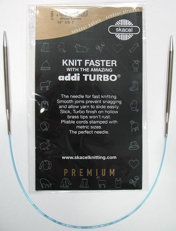 Addi Turbo (US 6 - US 36) Circular Knitting Needle