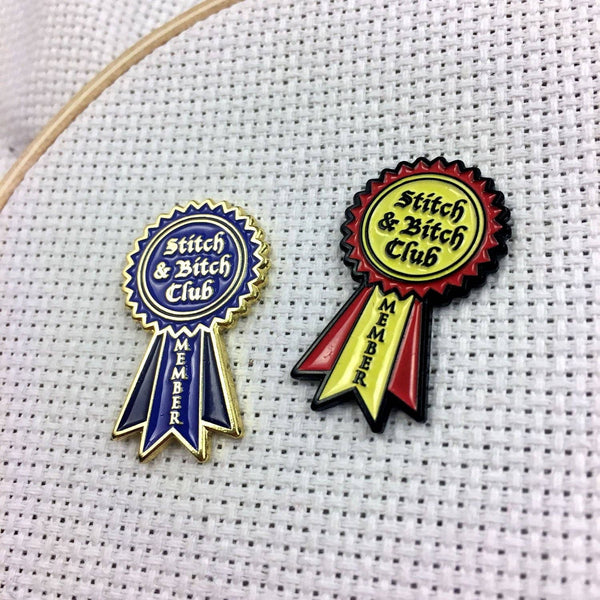 Stitch and Bitch Club Member Needle Minder