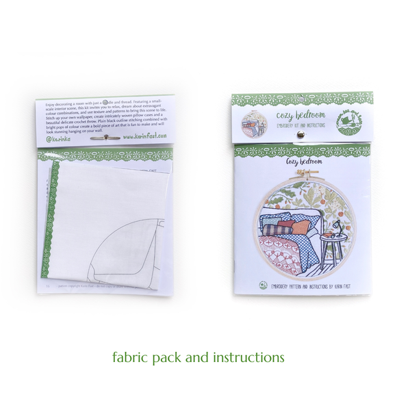 Cozy Bedroom Embroidery Kit