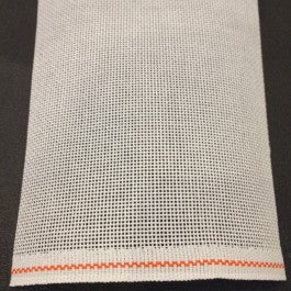  Needlepoint Blank Canvas Twist Interlock Orange-Line  10/13/14/18-Mesh Size 17.5 X 20 inches (10 mesh) : Arts, Crafts & Sewing