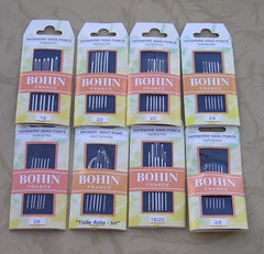 Bohin Cross Stitch and Tapestry Needles Size 18/22, Bohin #00878