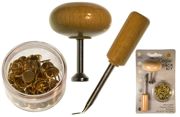 Lacis "Corjac" Hardwood Tack Kit
