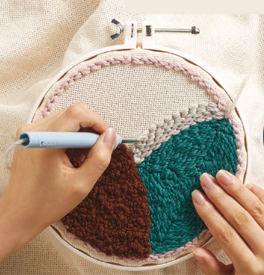 Punch Needle Set, 3-Needle Embroidery Set - Needlepoint Joint
