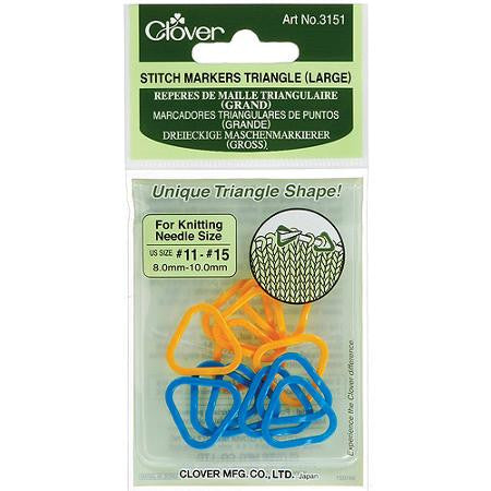 Clover Stitch Markers Triangle