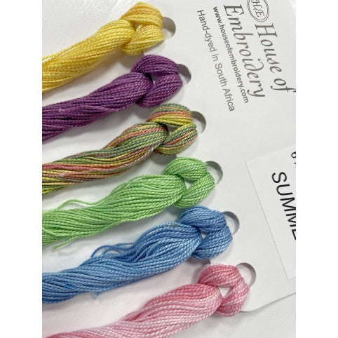 House of Embroidery Perle 5 Cotton 6-Pack