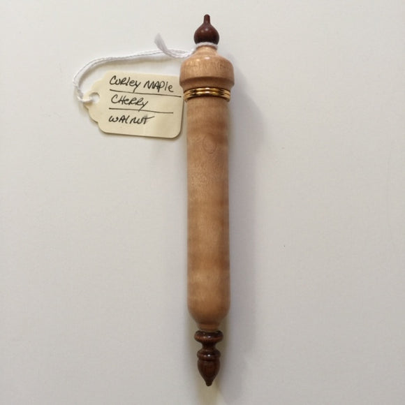 Handmade Exotic Wood Needle Case