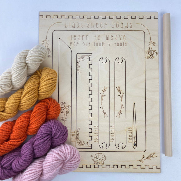 DIY Tapestry Weaving Kit - Sunset