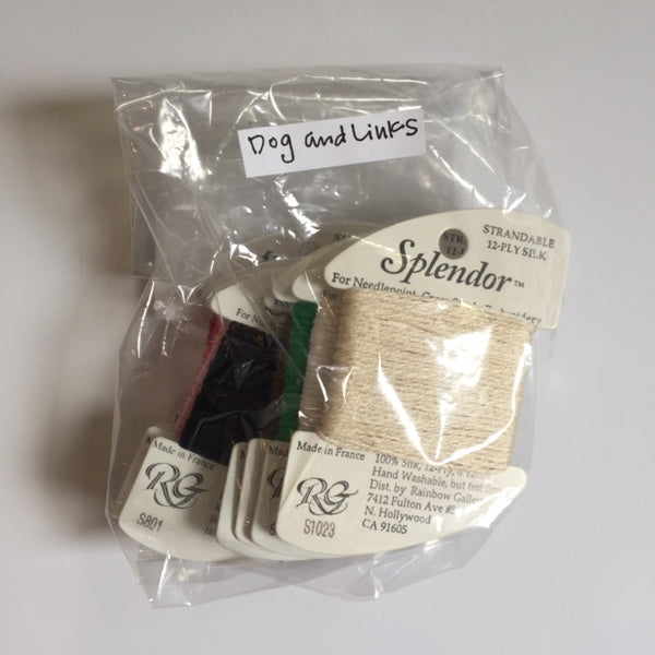 Dog and Links (M-18) Thread Kit