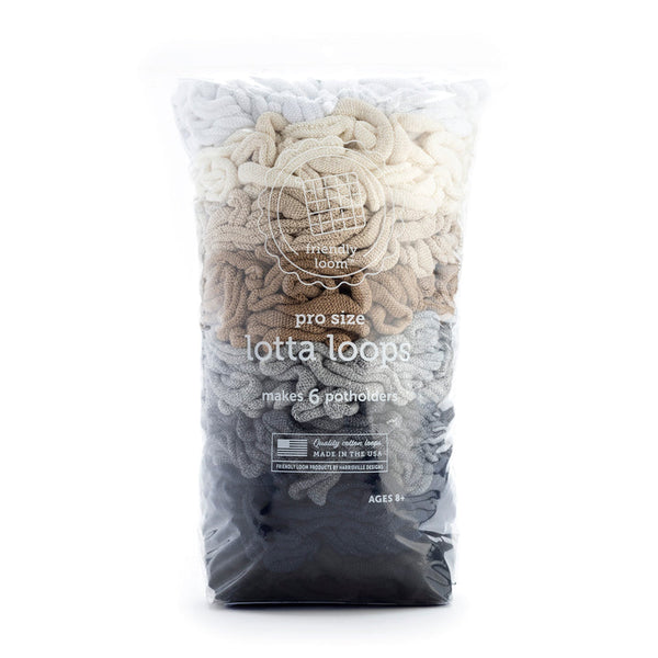 Harrisville Potholder (PRO Size) Lotta Loops