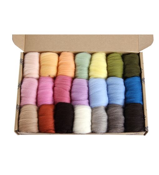 Ashford Corriedale Sample Pack 1 - Lights