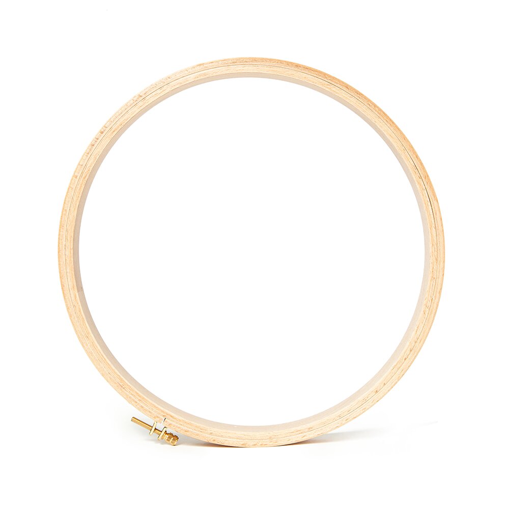 Hardwicke Manor Wooden Embroidery Hoop - 16.75 x 12 Square Round