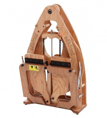Ashford Joy 2 w/Sliding Hook Flyer Double Treadle with Carry Bag