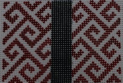 Wallet Insert - Red and Navy (KKWCC25)