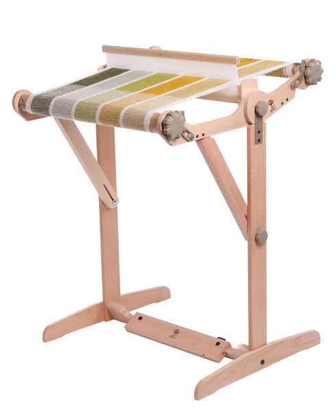 Ashford Knitters Loom Stand Variable with Support Brace - Lacquered