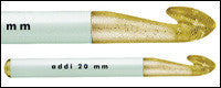 Addi Acrylic Gold Crochet Hook (Style 445)