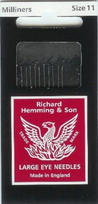 Richard Hemming & Son Milliners Needles