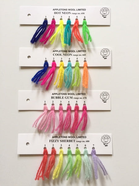 Appleton Tapestry Skein (Color # 501 - 698)