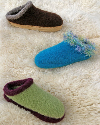 Fiber Trends Felt Clogs Pattern (AC-33)