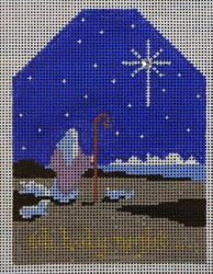 Shepherd/Star Ornament (WS462)